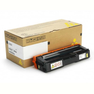 Ricoh 407534, originální toner, žlutý, 4000 stran