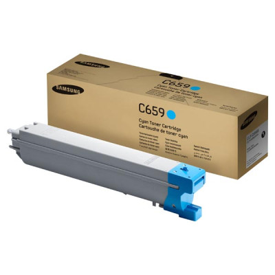 Samsung CLT-C659S (SU093A), originální toner, azurový, 20000 stran