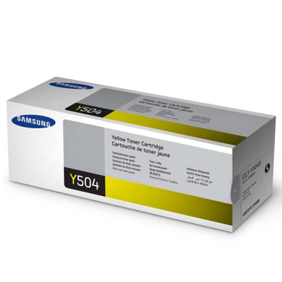 Samsung CLT-Y504S (SU502A), originální toner, žlutý, 1800 stran