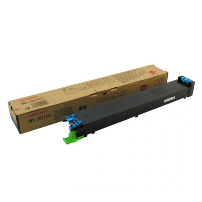 Sharp MX-31GTCA, originální toner, azurový, 15000 stran