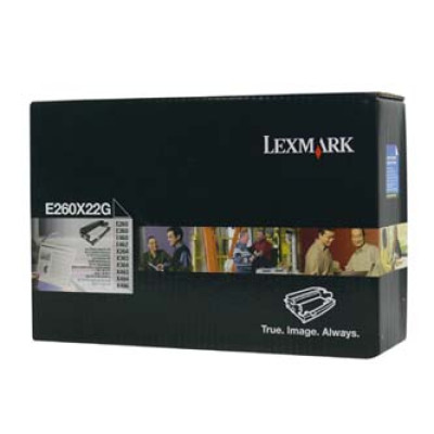 Lexmark E260X22G, originální válec, černý, 30000 stran